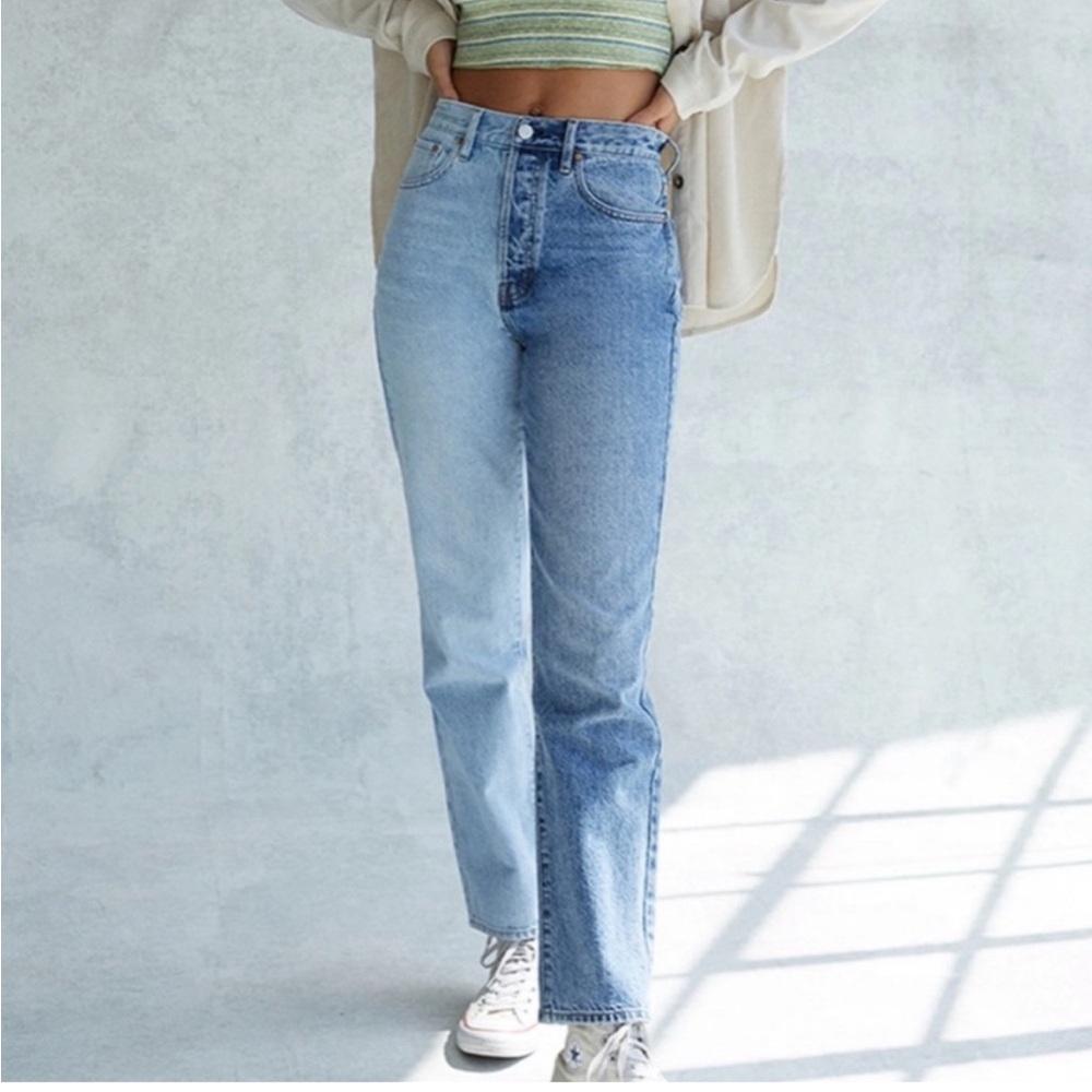 Pacsun Two-Tone Blue Jeans